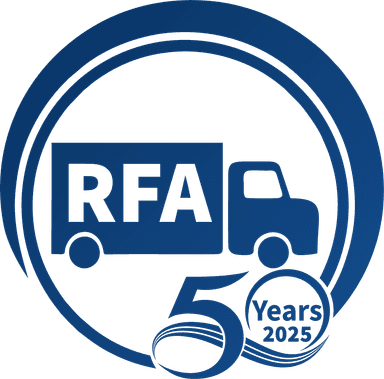 RFA 50 year logo